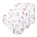 Fairy Garden Organic Wash Cloths - 3 Pack