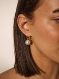 Classic Pearl 18K Gold Plated Earrings