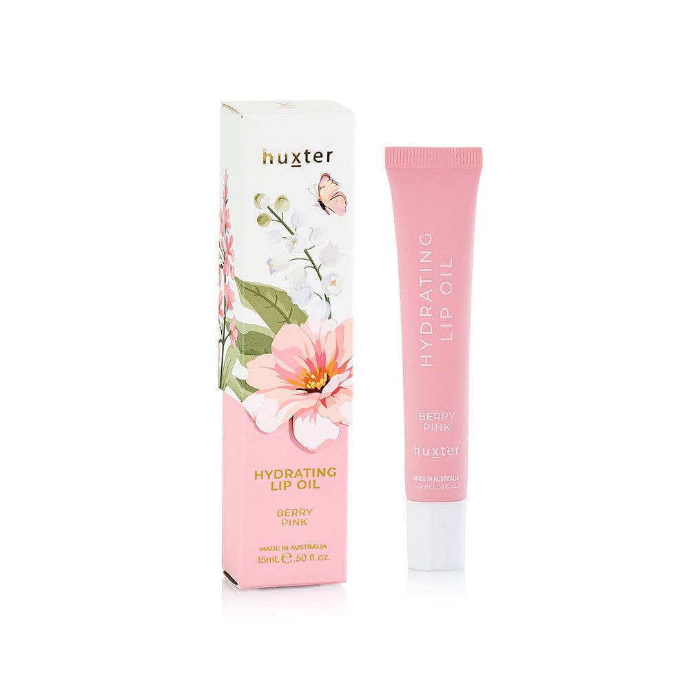 15ml Hydrating Lip Oil Boxed - Limited Edition - Berry Pink