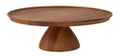 Acacia Wood Footed Cake Stand