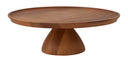 Acacia Wood Footed Cake Stand