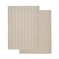 Heritage Check Cotton Tea Towel-Set of 2