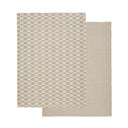 Heritage Check Cotton Tea Towel-Set of 2
